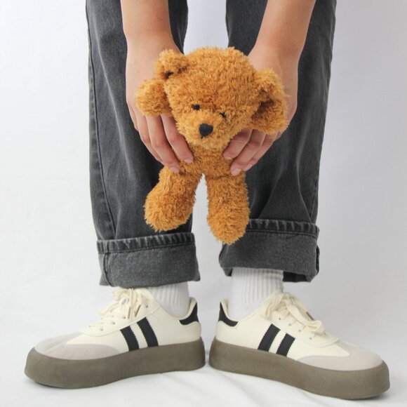 Essen White and Black, Platform Germany Army Sneakers, Trendy & Comfortable - Picture 7 of 7